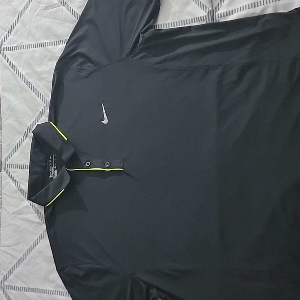 Nike Golf Polo Shirt Black Size XL